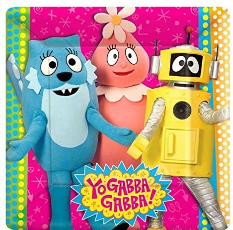 Yo Gabba Gabba Dessert Plates