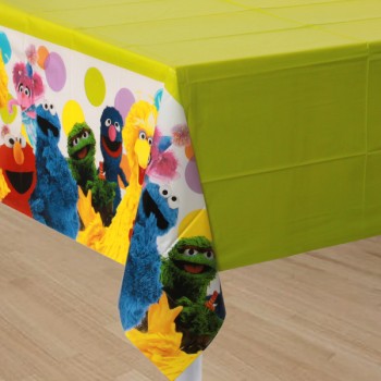 Sesame Street Big Bird, Cookie Monster, and Elmo Party Table Cover