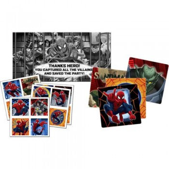Spider Hero Spiderman Dream Party Scavenger Hunt Party Game