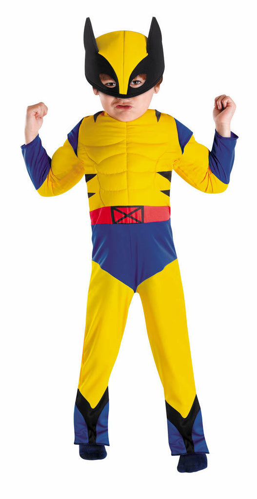 Superhero Squad Wolverine X-Men Toddler Muscle Costume - Size 2T