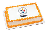 NFL Pittsburgh Steelers Edible Icing Sheet Cake Decor Topper