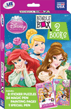Disney Princess Sticker Puzzles & Magic Pen Painting Book Bundle Box