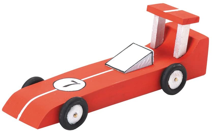 Darice Wood Model Kit Race Car