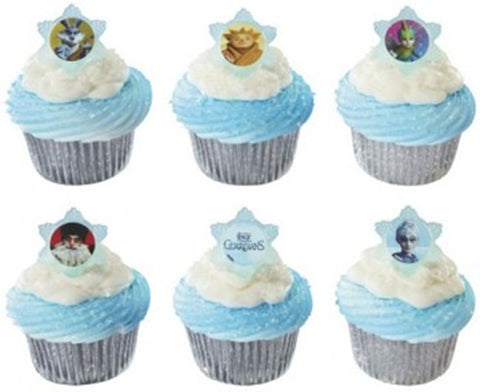 12 Rise of the Guardians Cupcake Rings