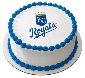 MLB Kansas City Royals Edible Icing Sheet Cake Decor Topper