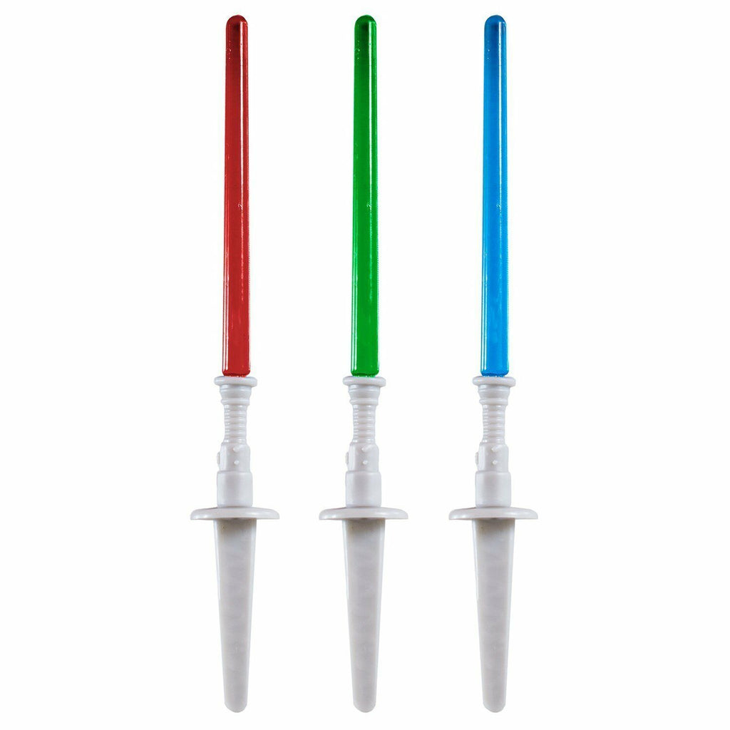 24 Star Wars Lightsaber Cupcake Topper Picks