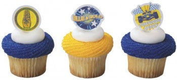 12 Boy Scout Flexi Picks Cupcake  Toppers