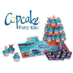 Under the Sea (Ocean) Adventure Cupcake Party Kit