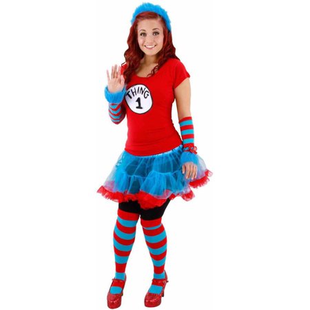 Dr. Seuss Thing 1 and 2 Adult TuTu Costume by Elope