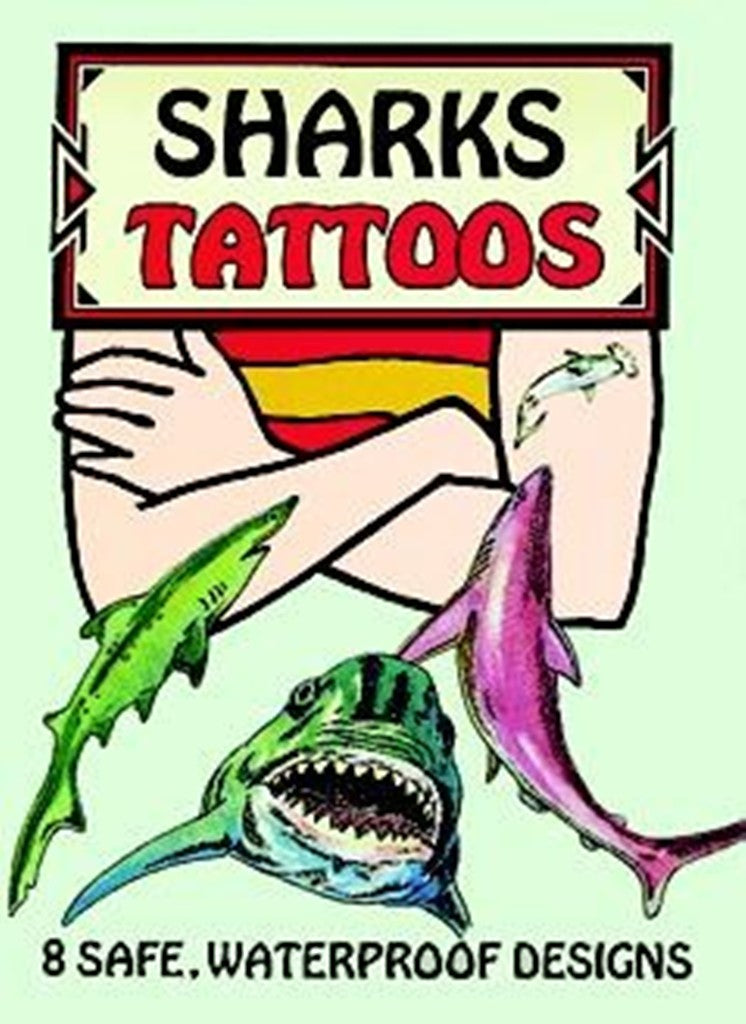 Sharks Tattoos Little Activity Book