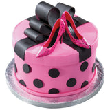 3 Stiletto High Heel Shoe Cake Topper Lay Ons