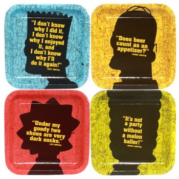 The Simpsons Dinner Plates