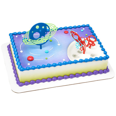 Space Explorer Cake Decor Topper