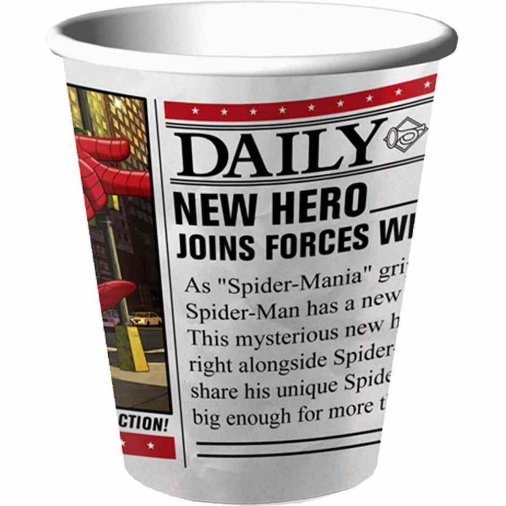Ultimate Spiderman Spider Hero Dream Party 9 ounce Party Cups