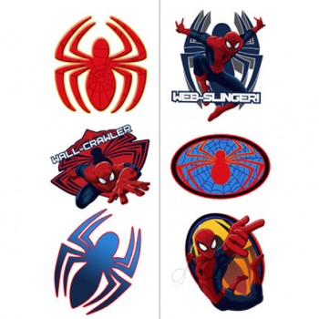 Spider Hero Spiderman Dream Party Temporary Tattoos