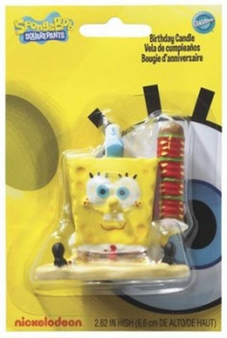 SpongeBob Squarepants Birthday Party Candle
