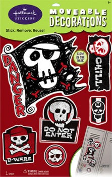 Skull & Crossbones Moveable Decorations