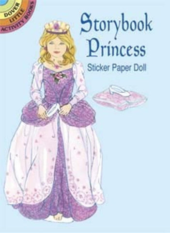Storybook Princess Sticker Paper Doll Little Activity Book