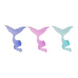 24 Mermaid Tail Cupcake Topper Rings