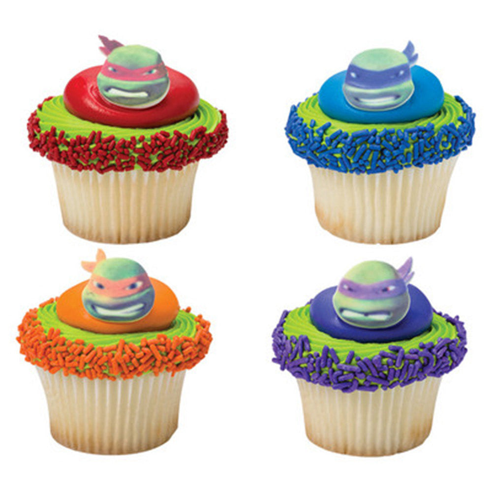 Master Sugar TMNT Teenage Mutant Ninja Turtles Cupcake Toppers Bling