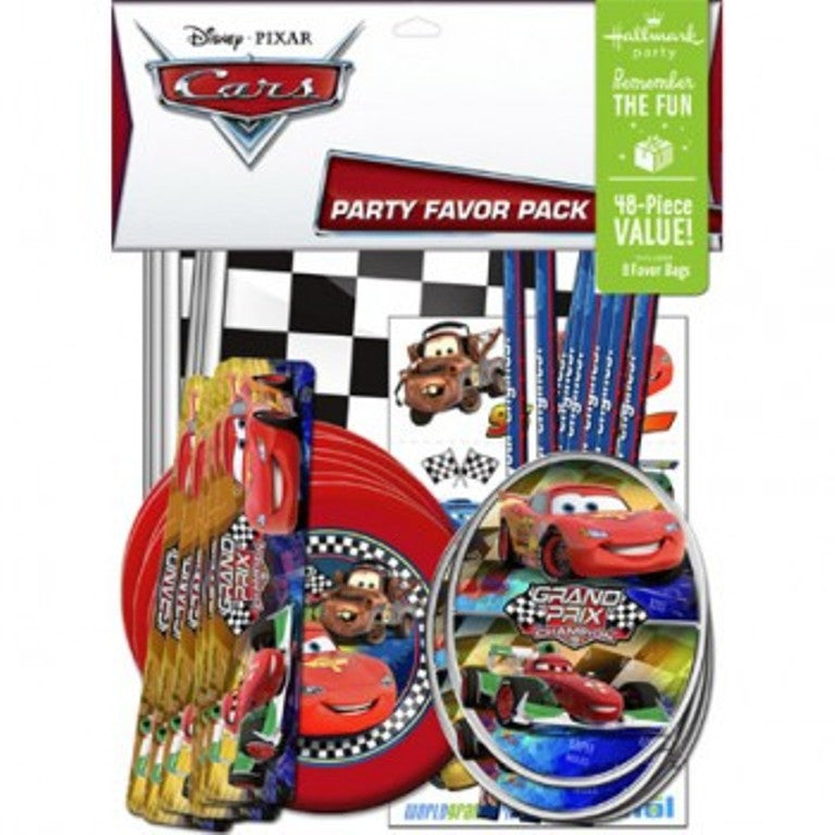 Disney Cars Grand Prix Dream Party Favor Pack