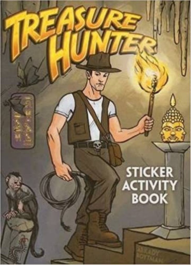 Treasure Hunter Sticker Activity Book