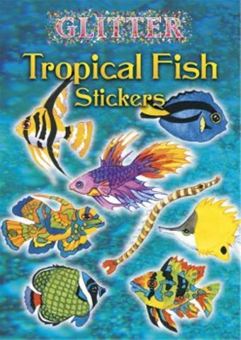 Glitter Tropical Fish Stickers Book