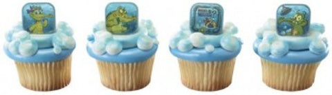12 Where's My Water Cupcake Rings