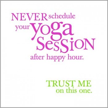 Yoga Session Party Beverage Napkins